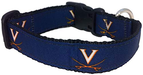 Collier pour chien Virginia Cavaliers grand chien nylon réglable L