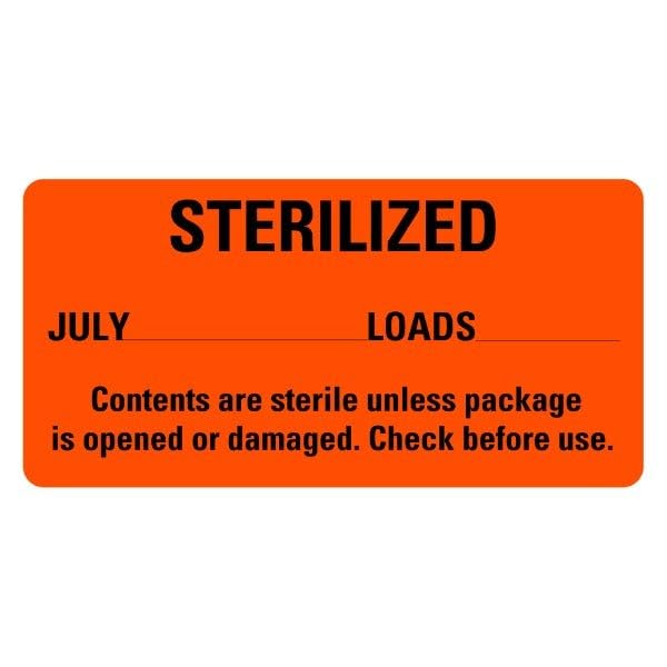 LabelValue.com | STERILIZED July Medical Labels LV-MCSL27