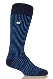 HEAT HOLDERS Mens Boot Socks, Navy, 7-12 (MH1013NVY)