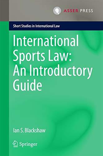 Buy International Sports Law: An Introductory Guide — BookShops.in