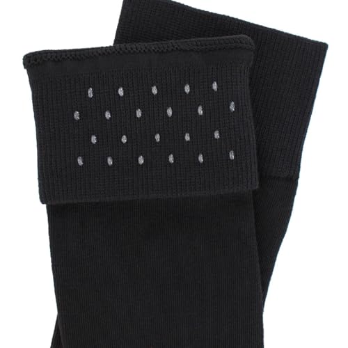 Trafalgar Men's Marius Marled Patterned Mid-Calf Pima Cotton Socks (1 Pair)3