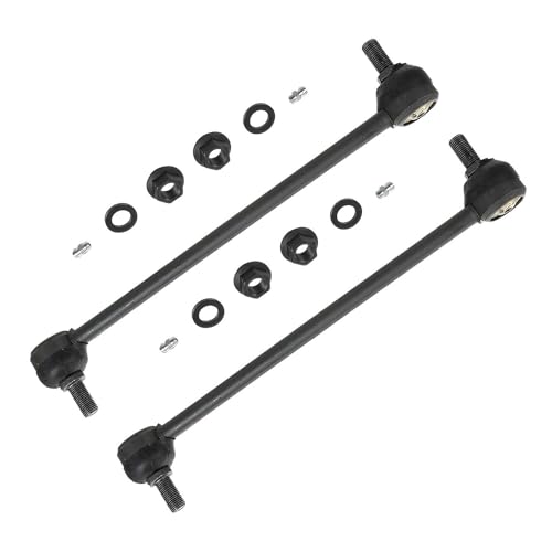 Image of Detroit Axle - 8pc Front End Kit for Toyota 2011-2020 Sienna 2 Lower Control Arms with Ball Joints 4 Inner Outer Tie Rods 2 Sway Bar Links 2012 2013 2014 2015 2016 2017 2018 2019 Replacement