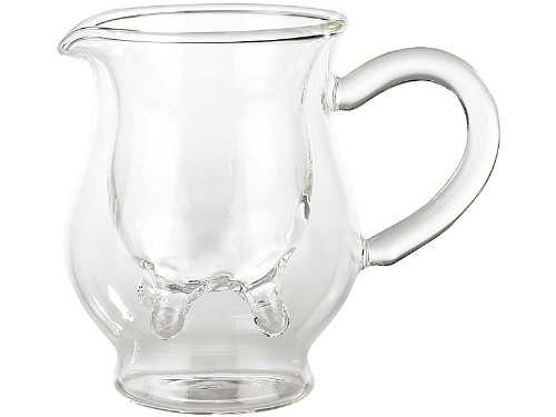 MonsterCadeaux - Pot à Lait à Double paroi - Pis de Vache - Verre - Design Rigolo Cover