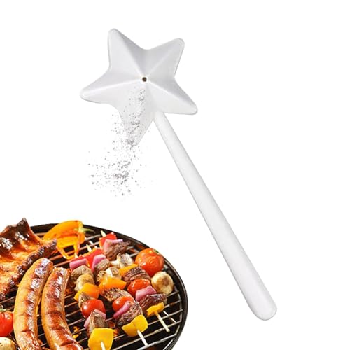 Spargere spezie, bacchetta sale e pepe, bacchetta a forma di stella, bacchetta a forma di stella per cucina, ristorante