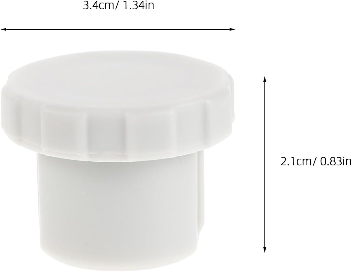 SUPVOX 2pcs Toddler Playpen Accessory Screw Caps: Plastic Nut Covers for Kids - Protective Fixing Bolt Covers for Game Fences - Child-Friendly Slide Safety Caps