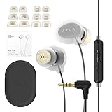 アズラ(AZLA) ASE-500 Black [にじさんじ葛葉/社築/甲斐田晴紹介 ゲーミング/寝ホン] Switch対応 シリコンイヤホン SednaEarfit MAXイヤーピース付属 オン/オフ機能付マイク搭載TPE150cmケーブル 3.5mm4極プラグ 子供のゲーム用にも