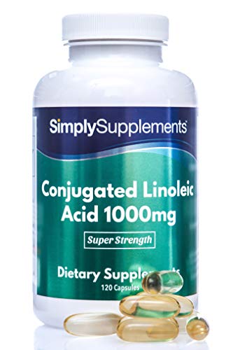 Preisvergleich Produktbild Konjugierte Linolsäure (CLA) 1000mg - 120 Kapseln - SimplySupplements