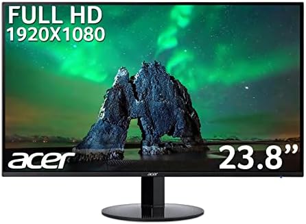 Acer KG241YAbii 23.8 inch Full HD Gaming Monitor (VA Panel, FreeSync, 75Hz, 1ms, HDMI, VGA, Black)