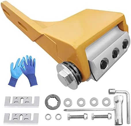 ZEIMAL Log Peeler,Log Debarking Tool,Chainsaw Attachment for Wood Debarking,Chainsaw Accessories,Timber Framing Tool,Factory Outlet (Yellow)