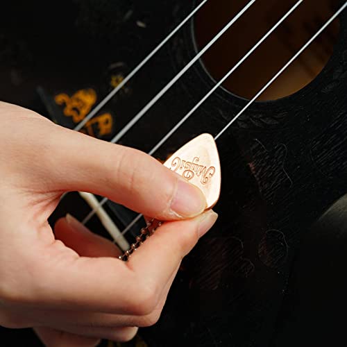 CingK Lot de 2 médiators en métal pour guitare acoustique, électrique, basse, médiateur, accessoires de guitare Cha S9R0 - Les Beatles, Paul McCartney, John Lennon, RIngo Starr, George Harrison CingK Lot de 2 médiators en métal pour guitare acoustique, électrique, basse, médiateur, accessoires de guitare Cha S9R0 – Image 6