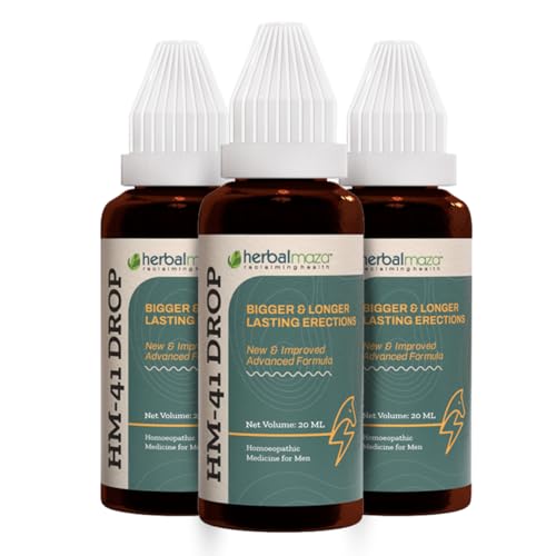 Image of Herbal Male HM-41 Performance Support Drops - Natural Supplement for Vitality, Stamina & Energy
