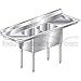 Aero Economy Sink 2-bowl 20" - MF2-2020-24LR