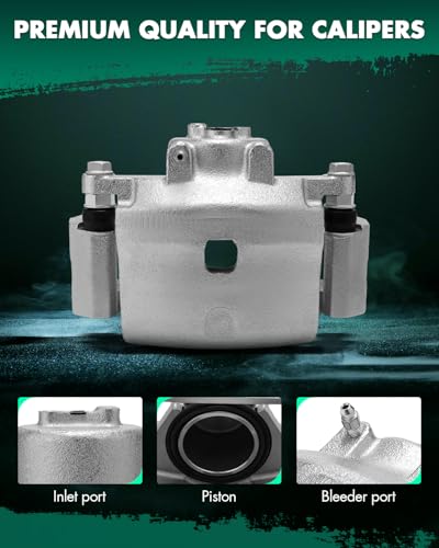 Image of SCITOO Front Right Brake Caliper With Bracket 18B5001 Compatible For Ford For Fusion 06-12,For Lincoln For MKZ 07-12,For Lincoln For Zephyr 06,For Mazda 6 06-13,For Mercury For Milan 06-11