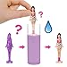 Barbie Mini Barbie Land 5-Pack Pop Reveal Dolls, 1.5-inch Mini Doll with Surprise Reveal & Sensory Play Piece (Styles May Vary)