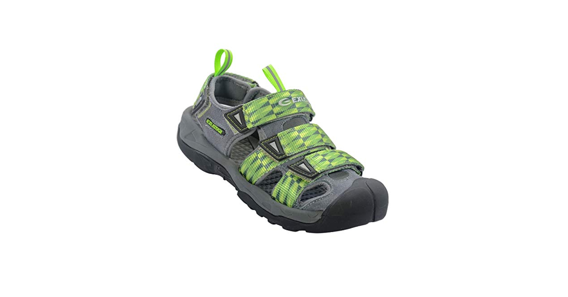 EXUSTAR 自転車サンダル　41/42 Exustar Clipless SPD Cycling Sandals Blu/Gray 41-42 4 Straps