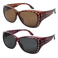 2 Pack: Havana Brown Lens,purple Grey Lens