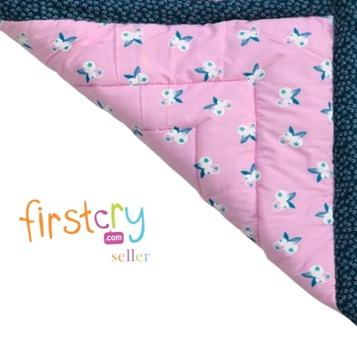 Image of Bedding Mattress for Cotton, Baby Sleeping Bed Set Godari Baby Cradle |Sleeping Mat |Multi Purpose Cushioned Bed |Baby Bed for 0 to 2 Years.