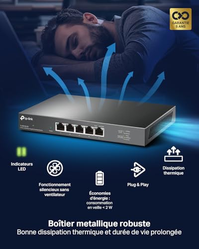 TP LINK TL SG105 M2 - vue 8