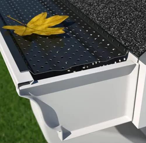 E-Z-GUTTER GUARD Smooth Flow Gutter Guards 200' Carton (Black)