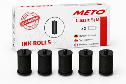 Rollos de pintura Meto Pokornys para un etiquetado claro de precios en formatos 26x12 y 26x16 mm