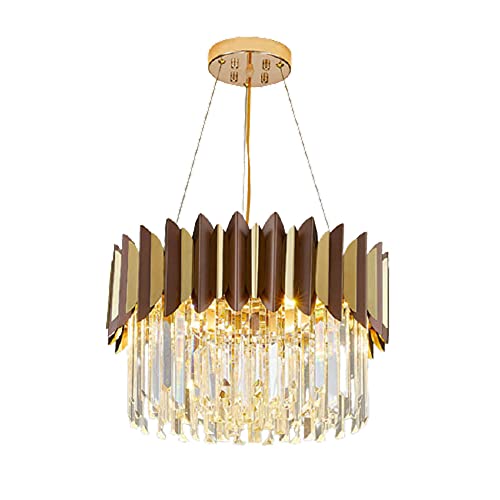 Lustre en cristal E14 à 5 lumières pour illuminer le salon avec éclat