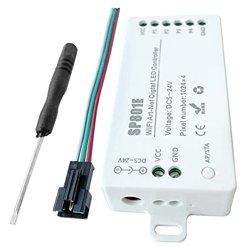 YANHUNING SP801E WIFI Phantom Controller Bluetooth Wifi Dual Mode Rectangular Light Effect...