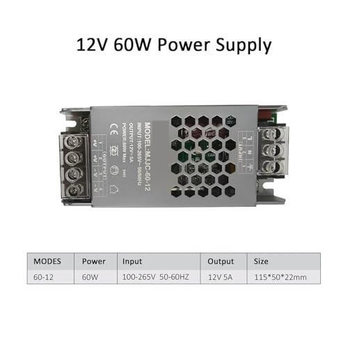 Transformateur LED 60W pour ruban de dressing et rétroéclairage de salon - 3