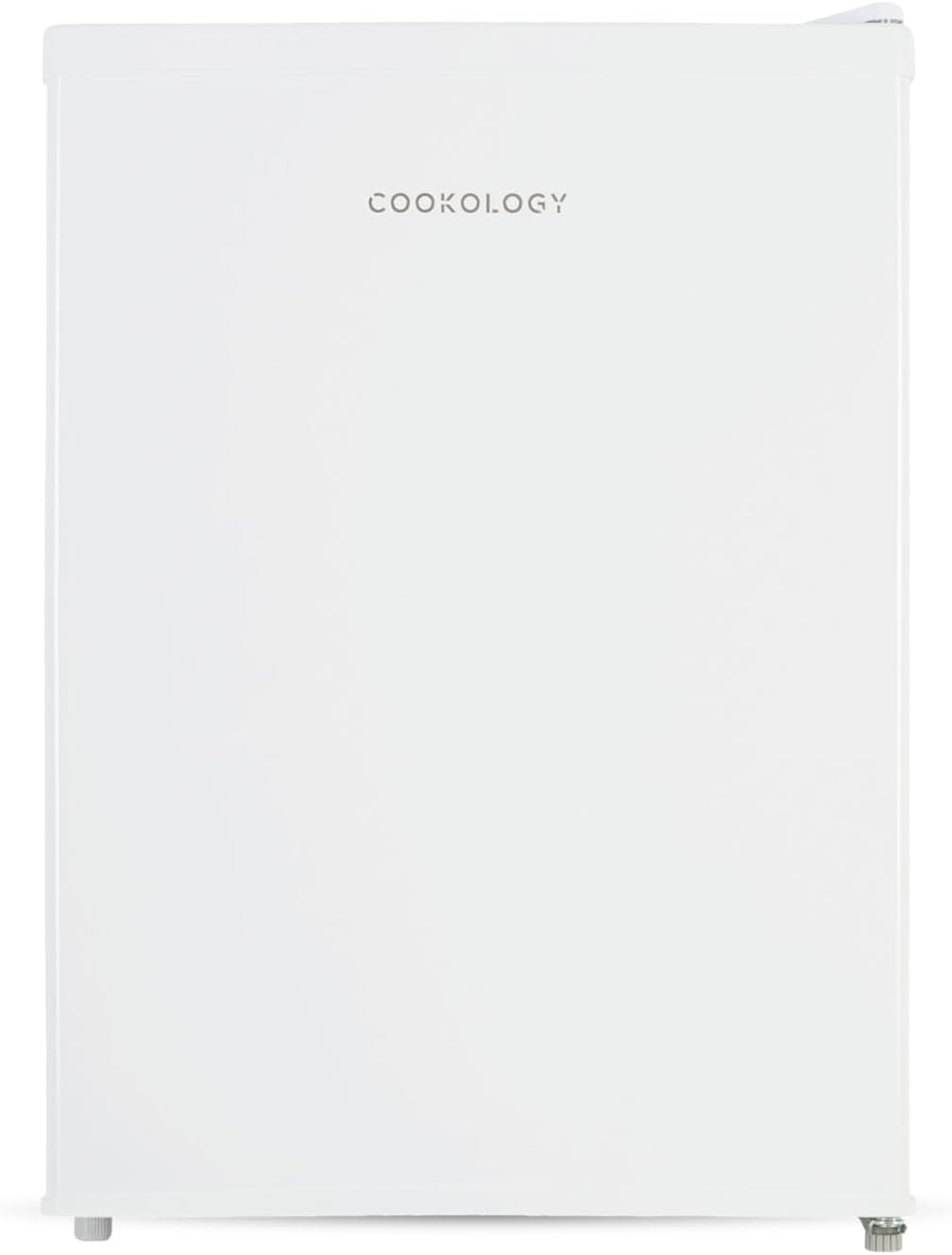 Cookology MFR67WH Small Table Top Mini Fridge in White - 67 Litre Capacity - For Counter Tops - Reversible Door - Adjustable Temperature Control & Legs - Chiller Box