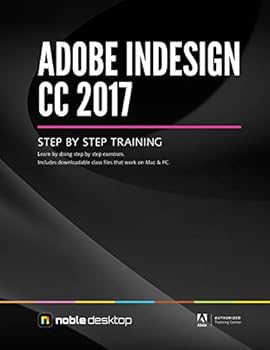 Spiral-bound Adobe InDesign CC 2017 Step by Step Training Book