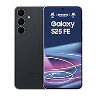 Samsung Galaxy S25 FE Smartphone AI, 3 anni di Garanzia del produttore, Display Dynamic AMOLED 2X 6.7'', Fotocamera 50MP, IP68, 8GB RAM, 256GB, Batteria a lunga durata, Jetblack [Versione Italiana]