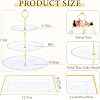 DI QIU REN 8PCS Cake Stand Set, Plastic Cupcake Stands With