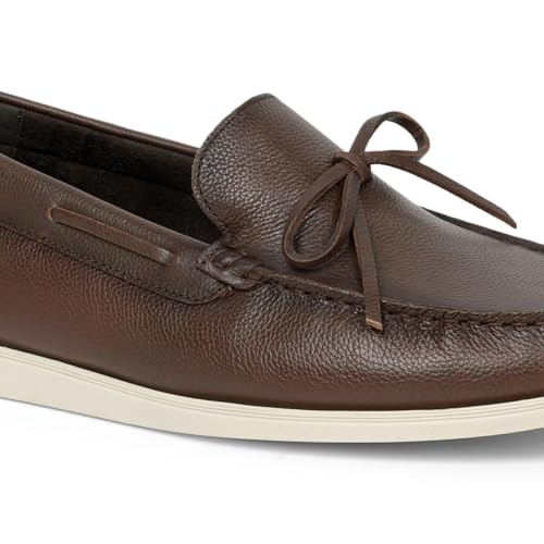 Image of HYLI Genuine Leather Slip on Loafers for Men - Durable | Comfortable | Breathable | Odor Resistance | Flexible