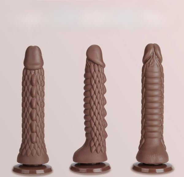 Miniatura 3 de Juguete de fantasía cósmica de 12 pulgadas con potente base de succión para una experiencia de placer intensa DB63405