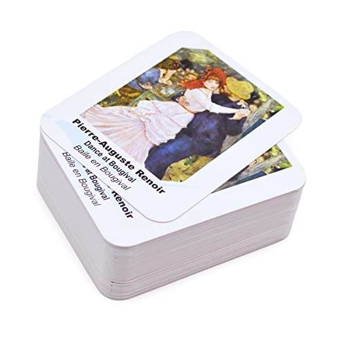 Menique. Memory Matching Game. Famous Paintings Game. 35 Pairs To Match. #TOP5