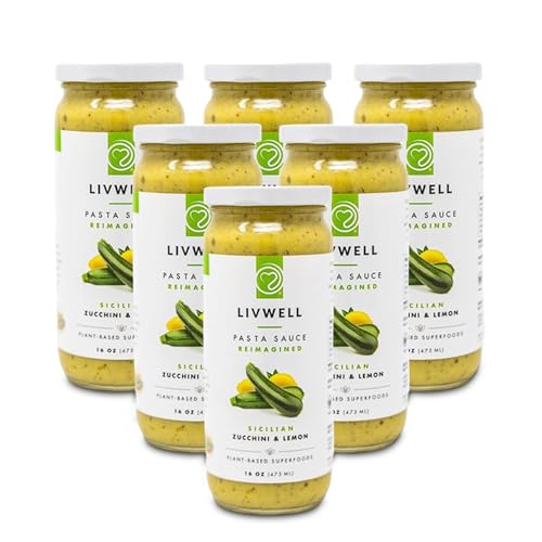 Livwell Sicilian Zucchini Pasta Sauce - Pack of 6 Plant
