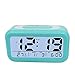 Produktbild KidsPark Wecker Digital, Digitaler Wecker LED Kinderwecker mit Datum Temperatur Anzeige Batterie Digitalwecker Reisewecker mit Snooze und Nachtlicht Funktion, Blau