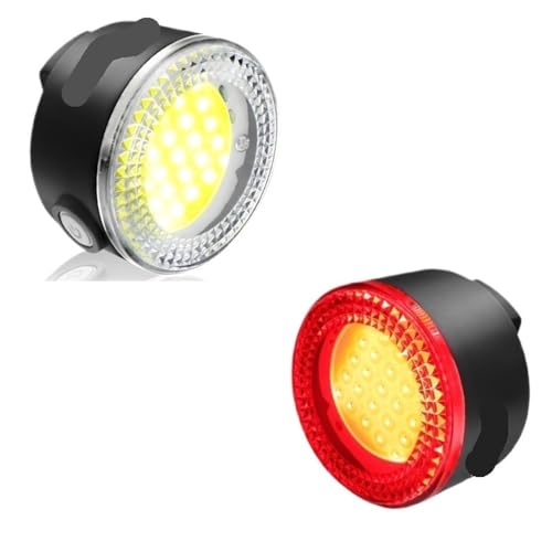 Phare avant rechargeable et clignotants de moto contre l'obscurité