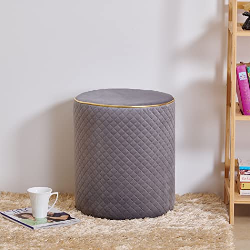 Image of Home Centre Murphy Ottoman Stool - Teal