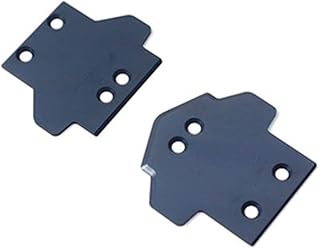 XHSESA Metal Chassis Protective Plate Anti-Scratch Front Rear Board Spare Parts for TP TEKNO EB48 2.0/ET48 2.0