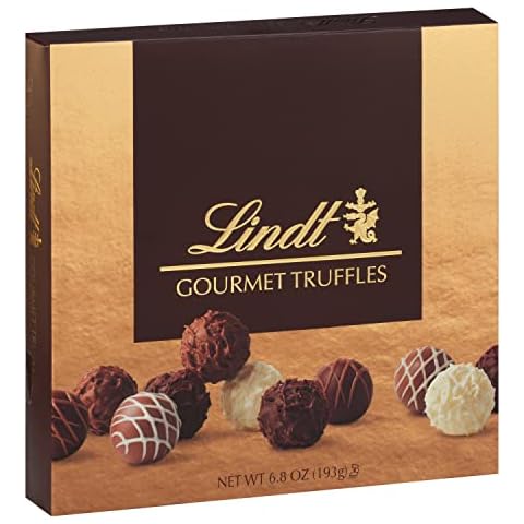 Lindt Assorted Chocolate Truffles Gift Box Cover