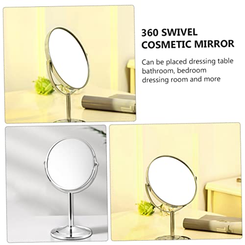 Espejo de maquillaje de doble cara con aumento 10x miniatura 5