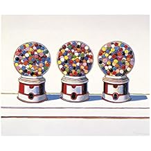 11x14 Wayne Thiebaud Three Machines 1963 Art Print Poster