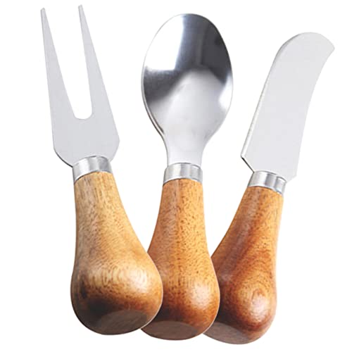 COLLBATH Stainless Steel Cheese Knife Set Cheese Slicer Kit Charcuterie Accessories