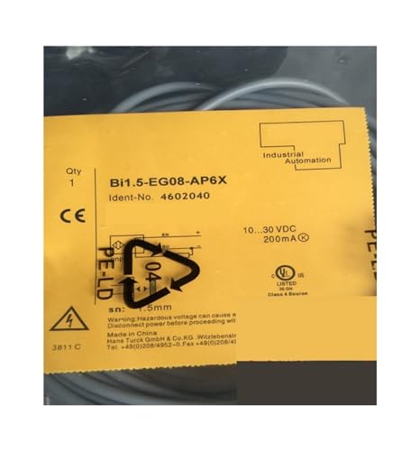 Capteur BI1.5-EG08-AN6X haute précision en acier inoxydable M8 robuste