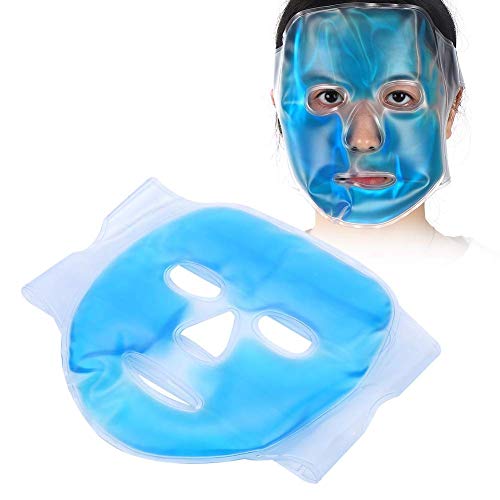 Salmue Reusable Ice Face Mask, Hot Cold Therapy Cold Gel