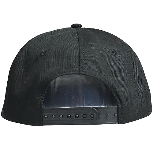 Image of EDTREK Performance Outdoorsman Snapback Truck Hat with Flat Brim - Unique Animal Embroidery