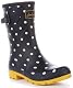 Gummistiefel für Damen Joules Molly Welly in French Navy Spot, 39 EU
