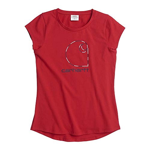 Image of Carhartt Girls Short-Sleeve Graphic T-Shirt
