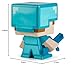 Mattel Minecraft 2021 Special Edition Action Figure, Large-Sized Steve in Diamond Armor for Minecraft Live Festival