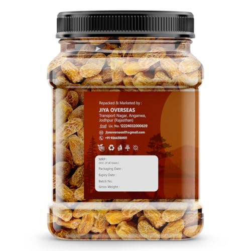 Image of MarwarBites Yellow Dry Dates 1kg | Premium Sukha Khajoor | Natural Dry Chuhara | Sweet Pili Kharak | Traditional Indian Kharek | Jar Pack for Festive Use & Everyday Snacking
